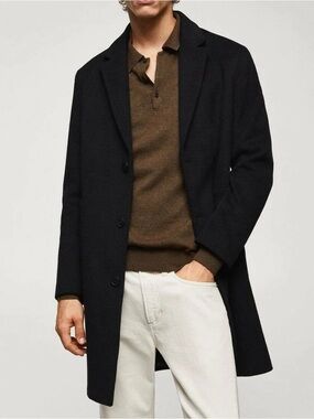Mango Man Tan Dalan Coat